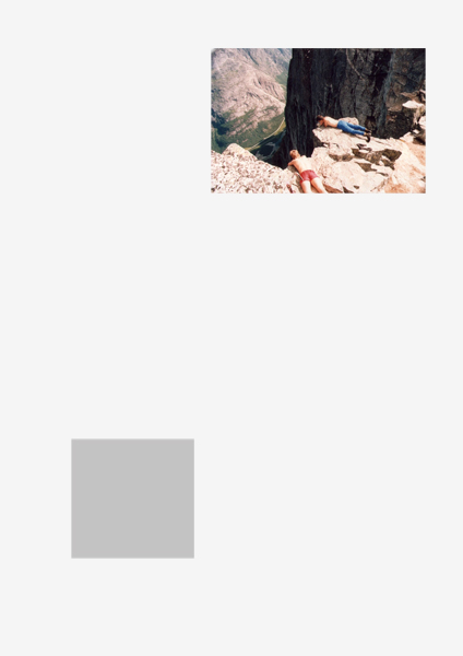 Rectangles (looking down), 2012
c-print on paper 29,7 x 21 cm